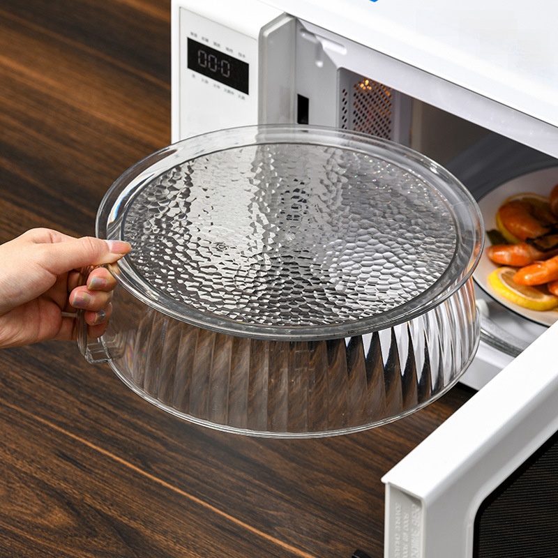 Food Storage Tupperware - Penutup piring makanan Microwave, peralatan dapur
