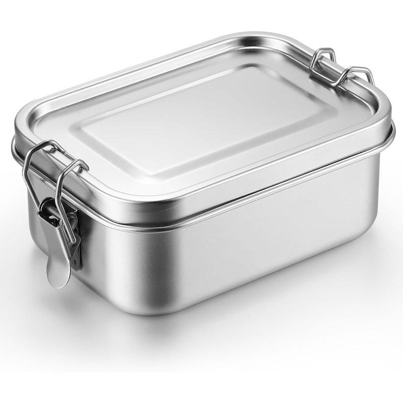 Food Storage Prep Containers - Wadah Penyimpanan Makanan Stainless Steel dengan