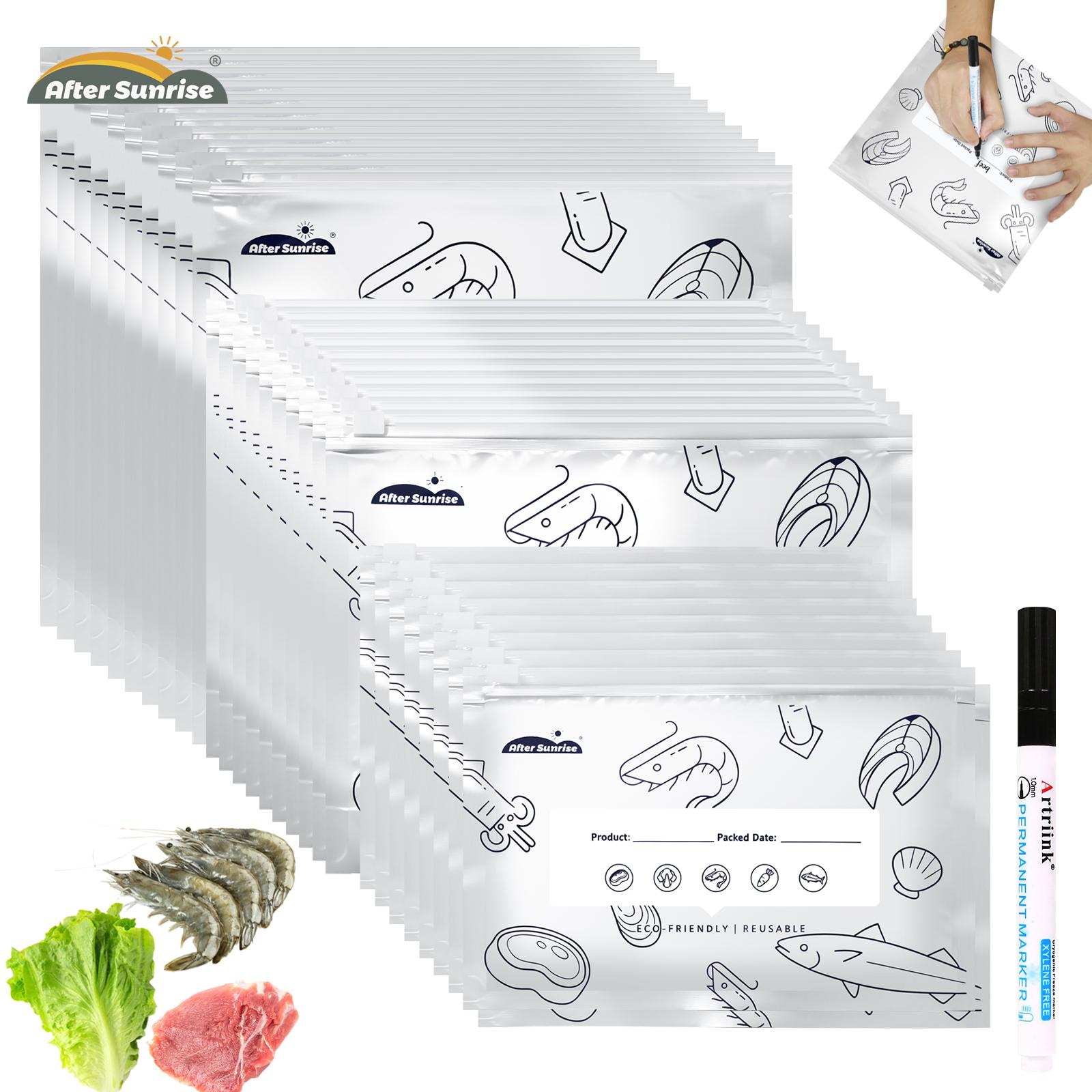Food Storage Vacuum Bags - 【Makanan yang Diperlukan Pendinginan】Kantong Penyimpanan Aluminium