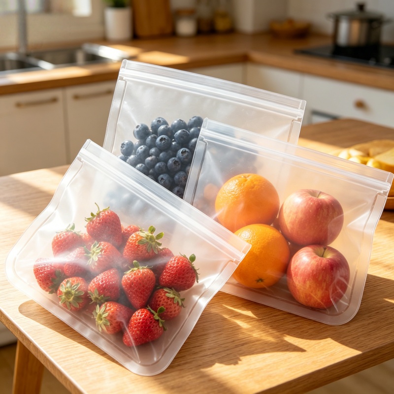 Food Storage Tupperware - Wadah Penyimpanan Makanan Silikon Tas Penyimpanan
