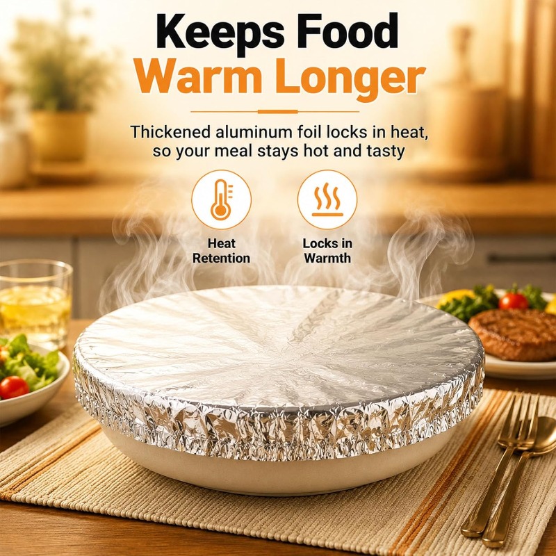 Food Storage Home - Penutup Isolasi Aluminium Foil, Penutup Makanan