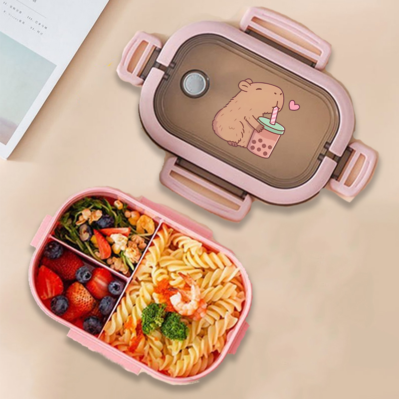 Food Storage And - Kotak Makan Siang Bento Capybara Anime