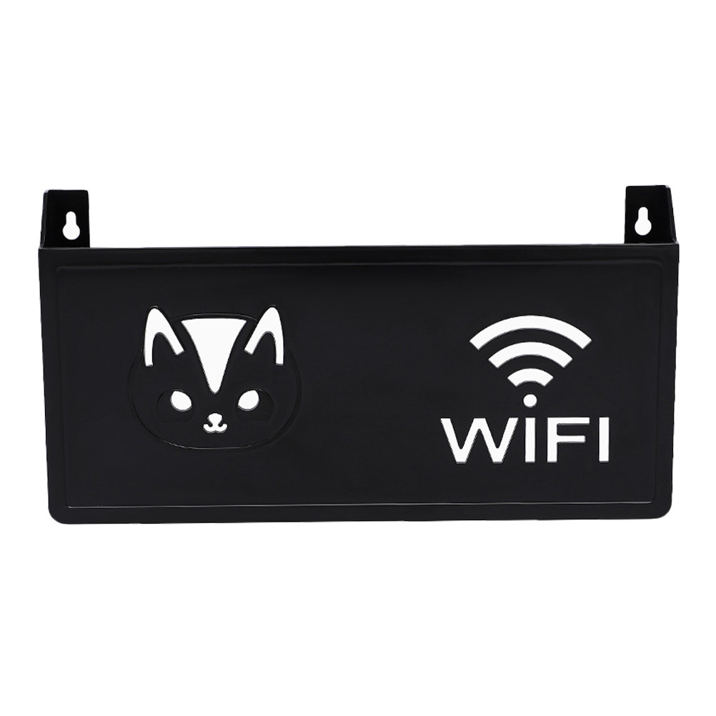 Food Storage Management - Kotak Penyimpanan Router Dinding Dekoratif, Penyangga