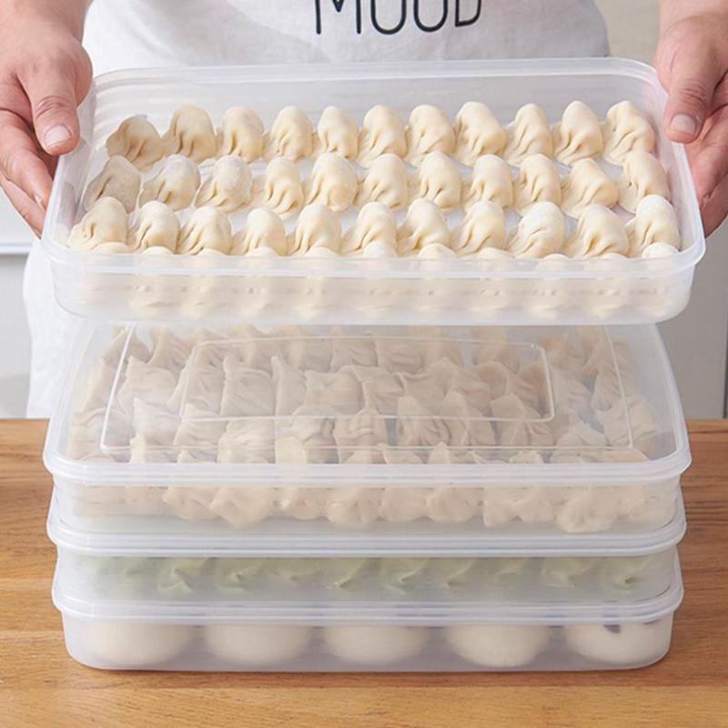 Food Storage Freezer - Kotak Penyimpanan Dapur Baru·Organizer Kulkas Wadah