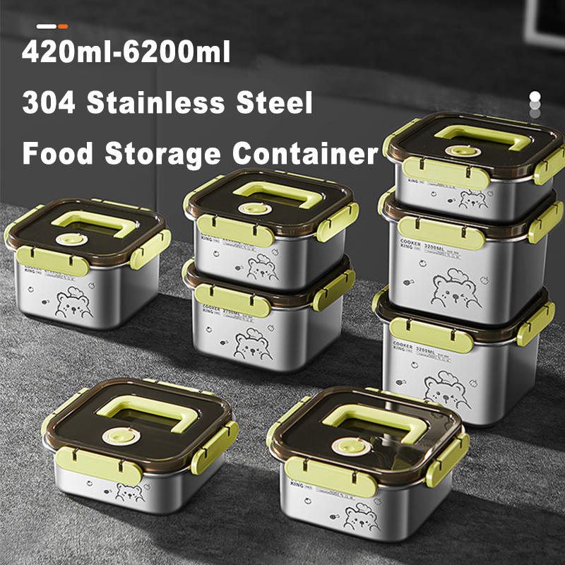 Food Storage Safe - COOKER KING 420Ml-6200Ml Wadah Penyimpanan Makanan