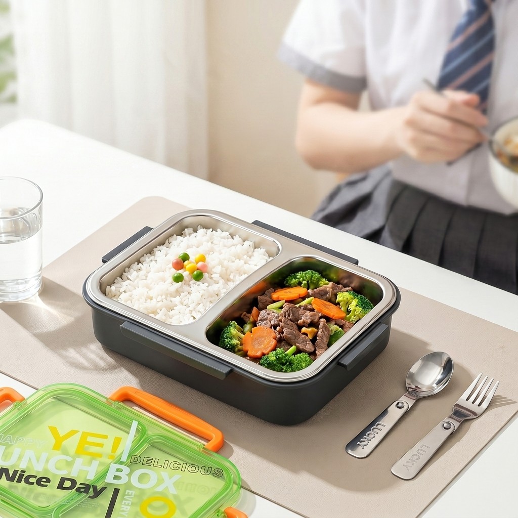 Food Storage Prep Containers - Kotak Makan Bento Stainless Steel 304