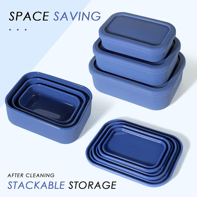 Food Storage Prep Containers - Kotak makan Bento anti bocor, kotak