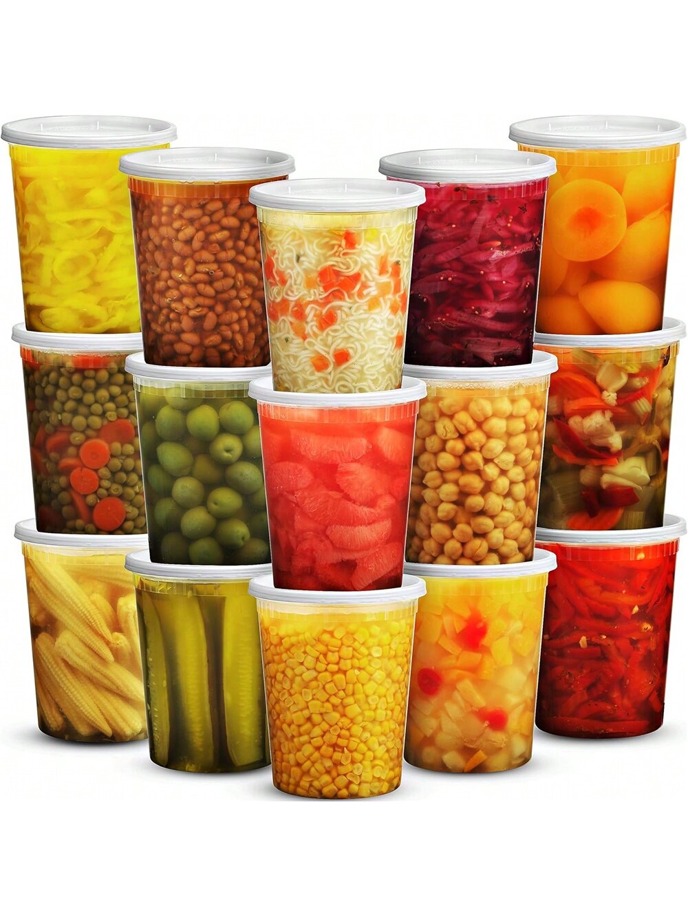24 Pak 32oz wadah Deli dengan  - Food Storage Prep Containers ulasan dan harga