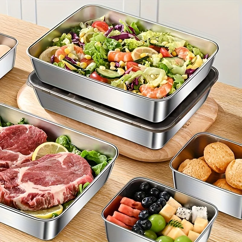 5pcs Set Wadah Penyimpanan Mak - Food Storage Home ulasan dan harga