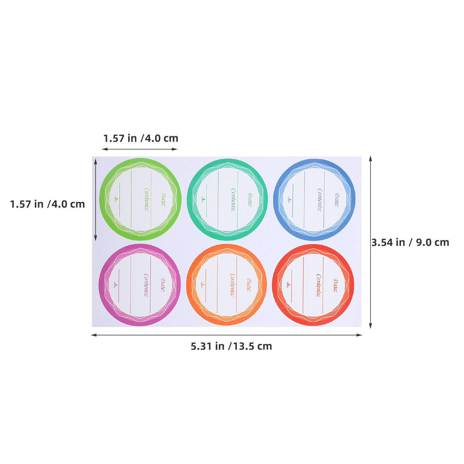 180Pcs Label Tanggal Tahan Air - Food Storage And ulasan dan harga