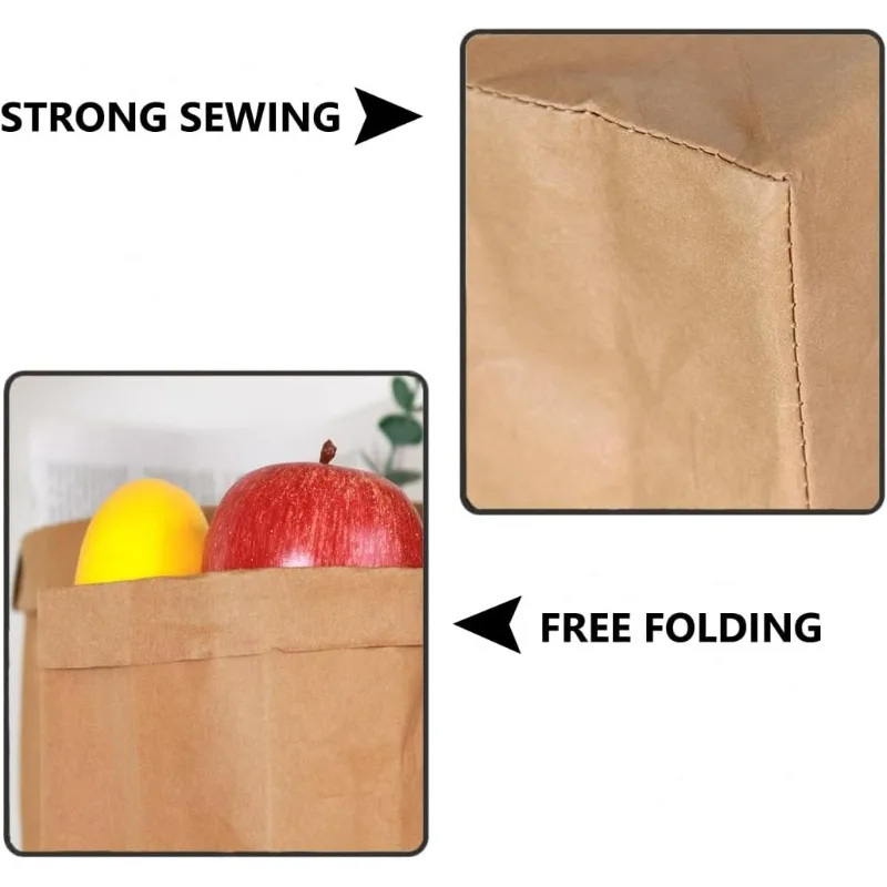 Kantong Kertas Kraft Kantong P - Food Storage Reusable Bags ulasan dan harga