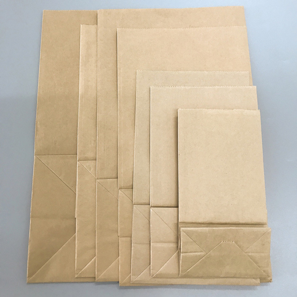 100pcs Kantong Kertas Kraft Uk - Food Storage And ulasan dan harga