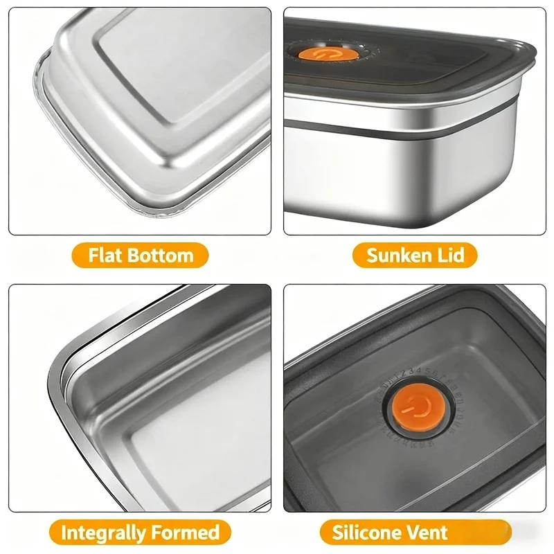 Kotak Bento Kedap Udara Berbah - Food Storage Safe ulasan dan harga