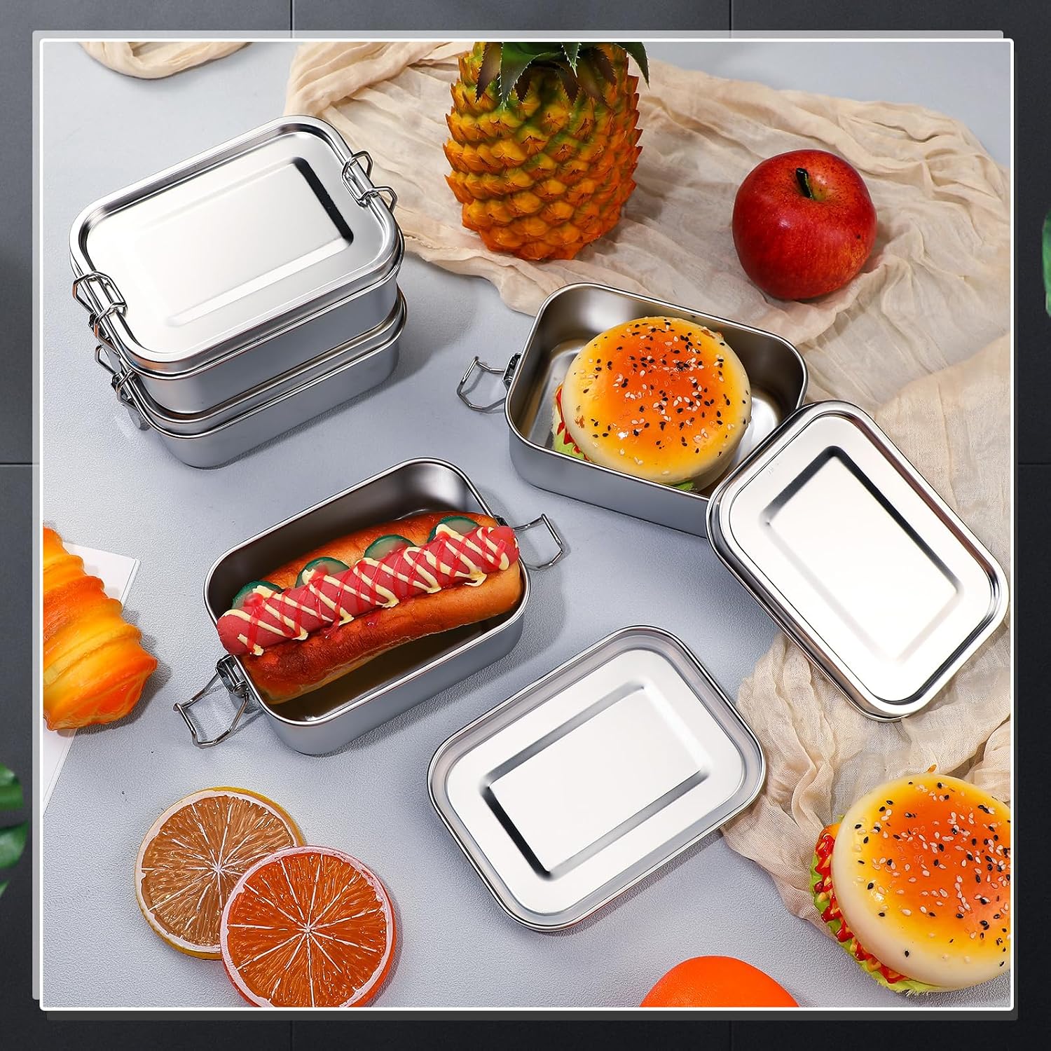 Wadah Penyimpanan Makanan Stai - Food Storage Prep Containers ulasan dan harga