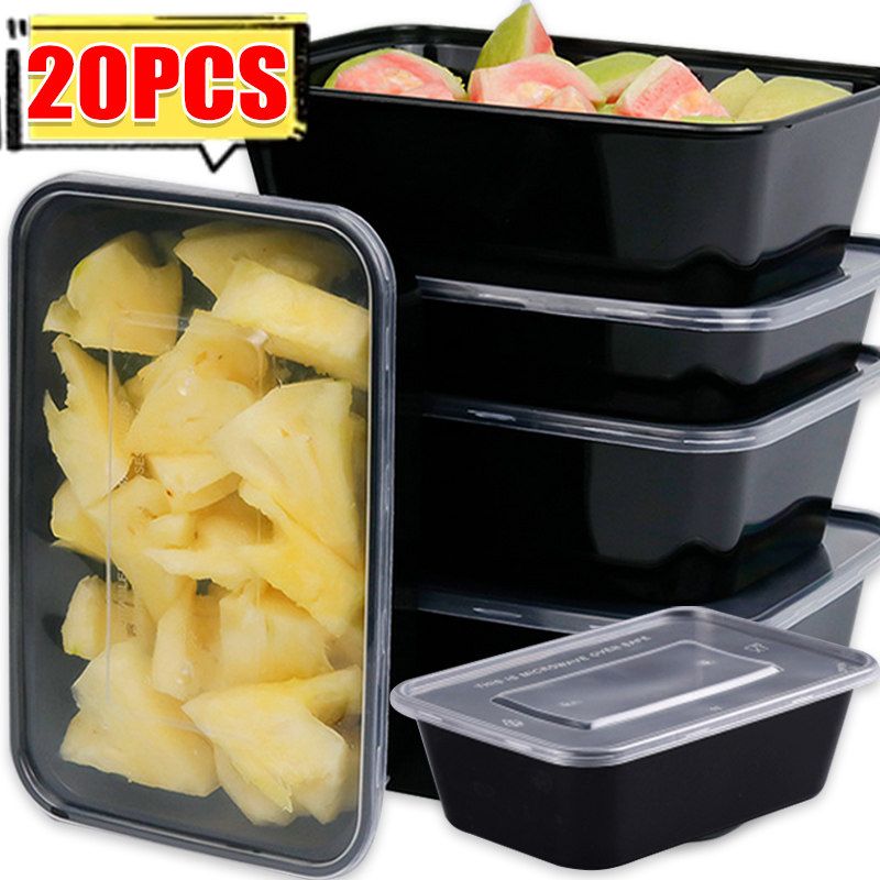 10/20x Wadah Penyimpanan Makan - Food Storage Prep Containers ulasan dan harga