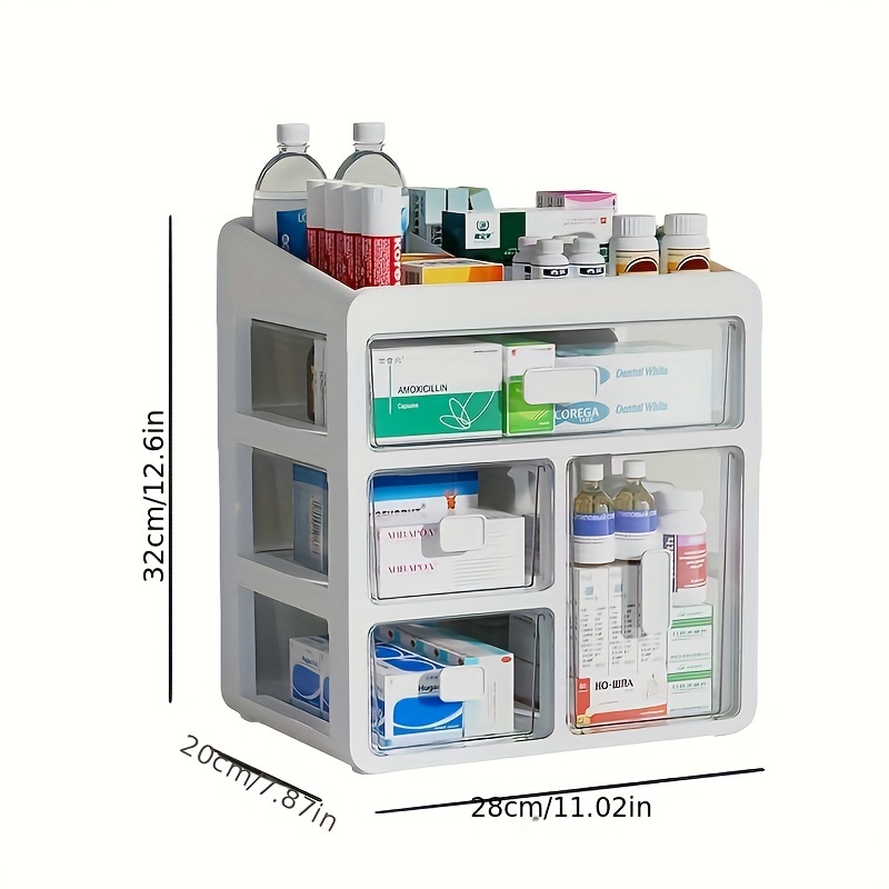 1 lemari obat rumah tangga, pe - Food Storage Management ulasan dan harga