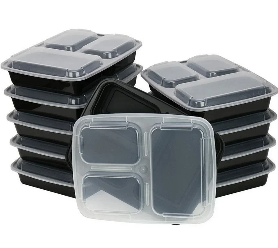 7 pak 3 kompartemen wadah pers - Food Storage Prep Containers ulasan dan harga