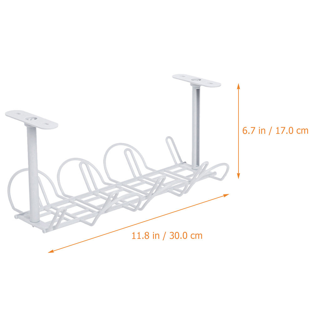 1Set Rak Manajemen Kabel Logam - Food Storage Management ulasan dan harga