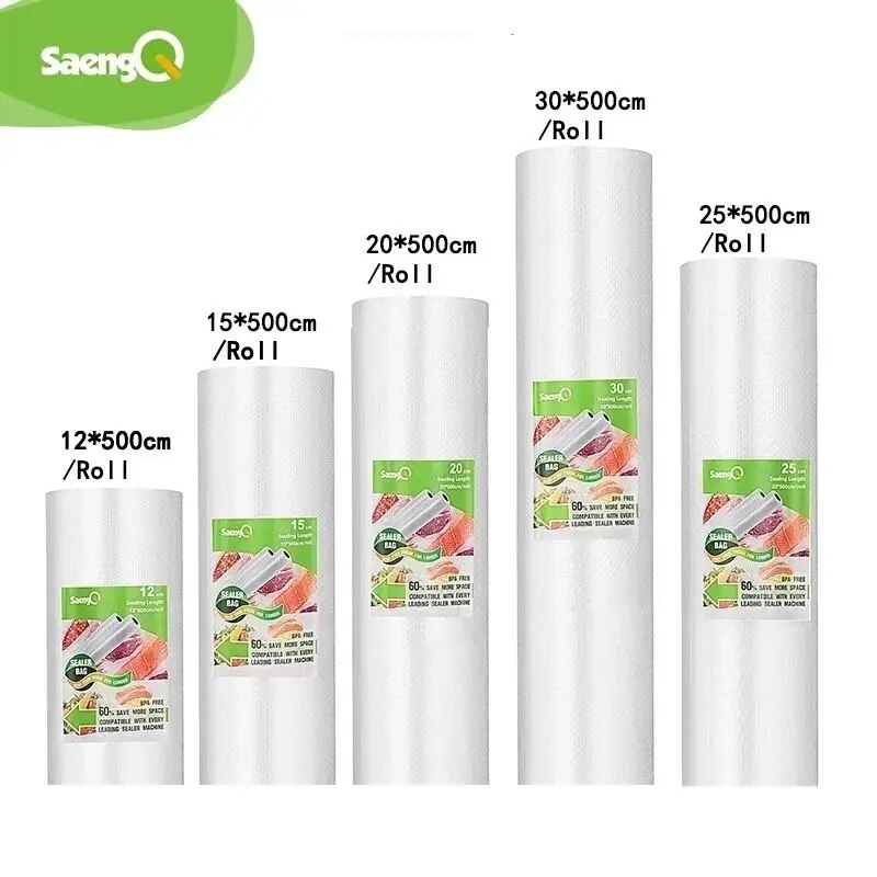 SaengQ tas vakum, untuk makana - Food Storage Vacuum Bags ulasan dan harga