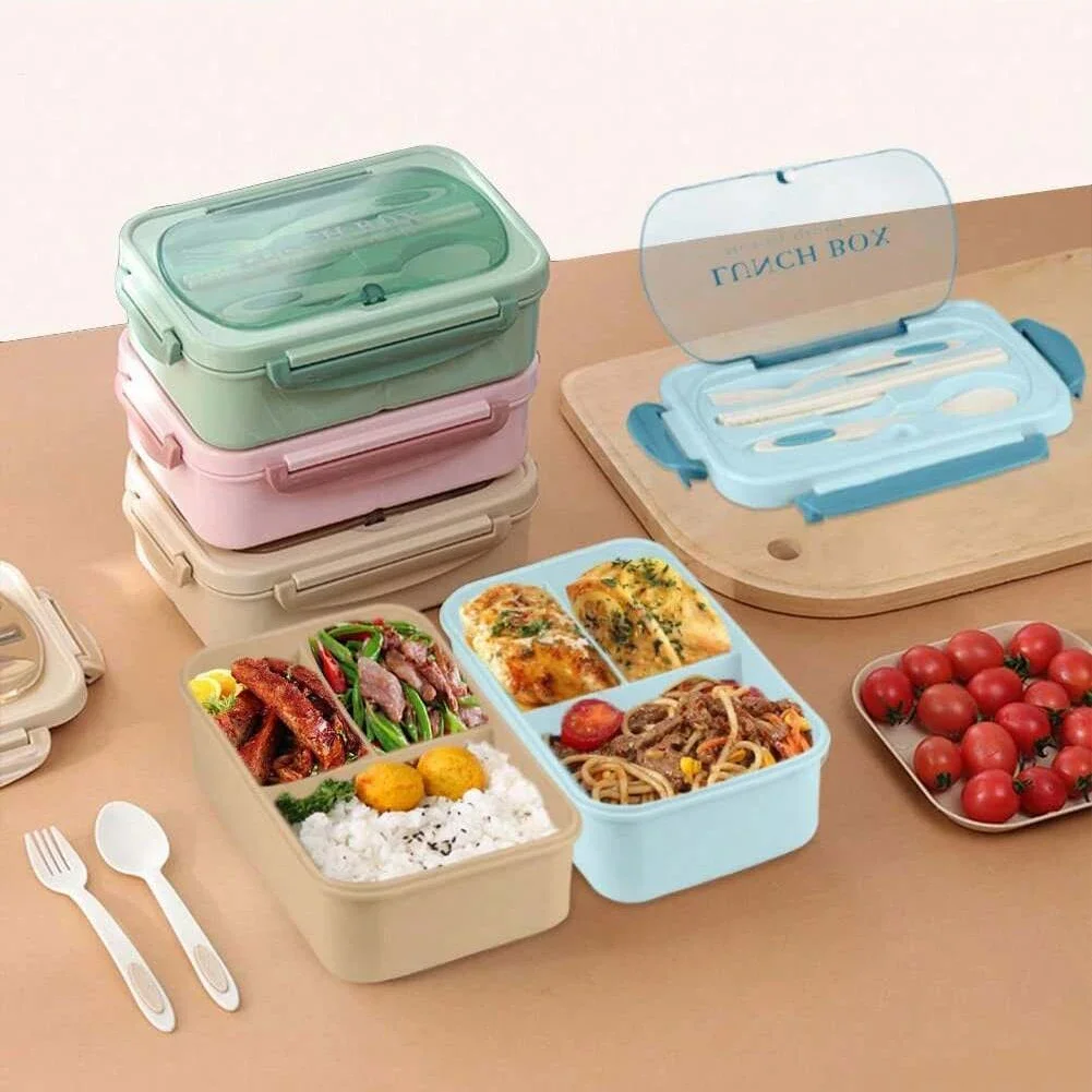 Kotak makan siang dewasa Bento - Food Storage Safe ulasan dan harga