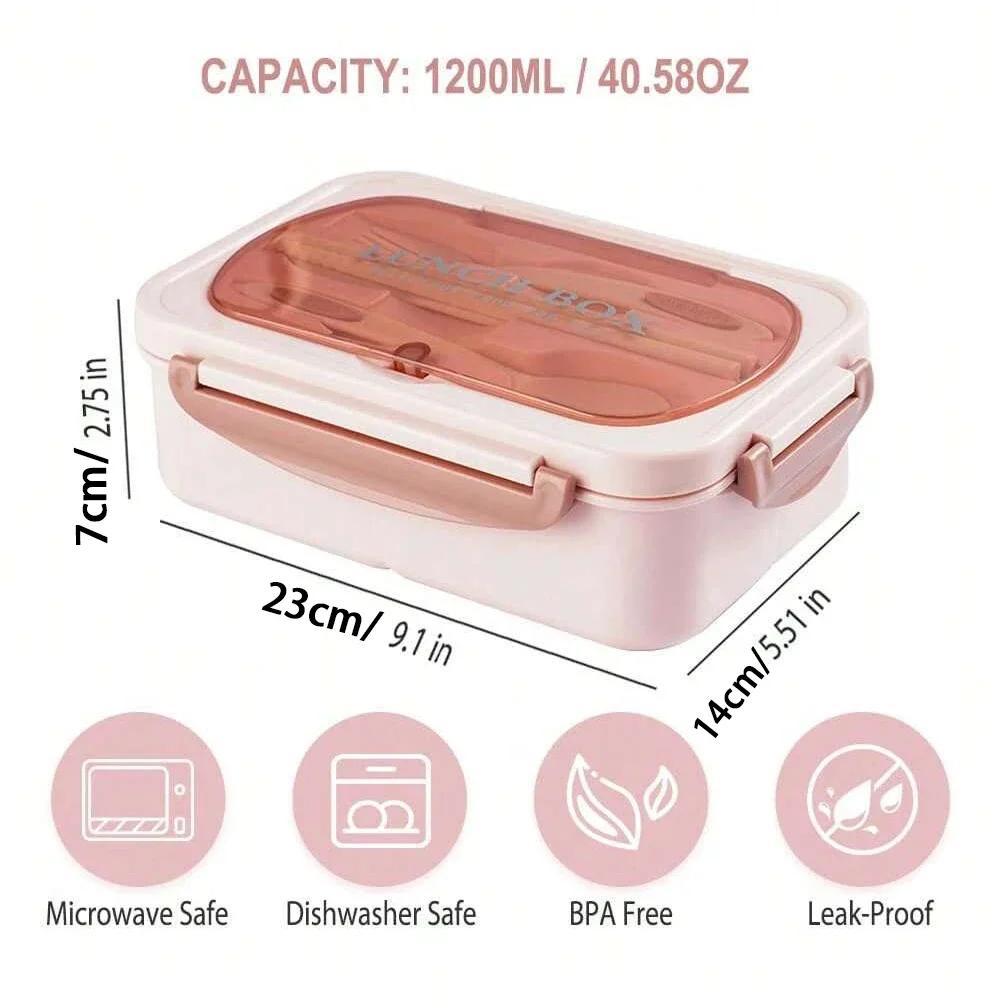 Kotak makan siang dewasa Bento - Food Storage Safe ulasan dan harga