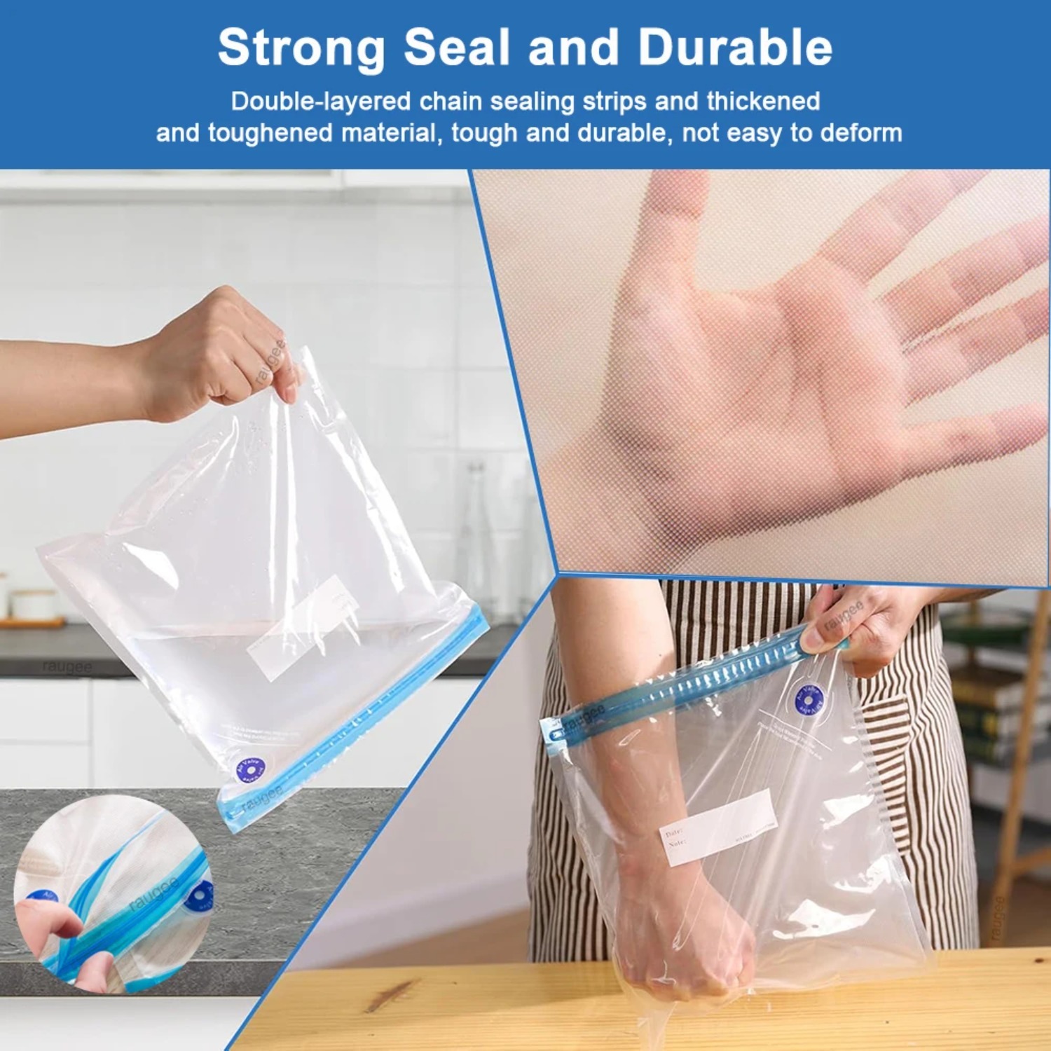 Kantong Sous Vide, Kantong Pen - Food Storage Vacuum Bags ulasan dan harga