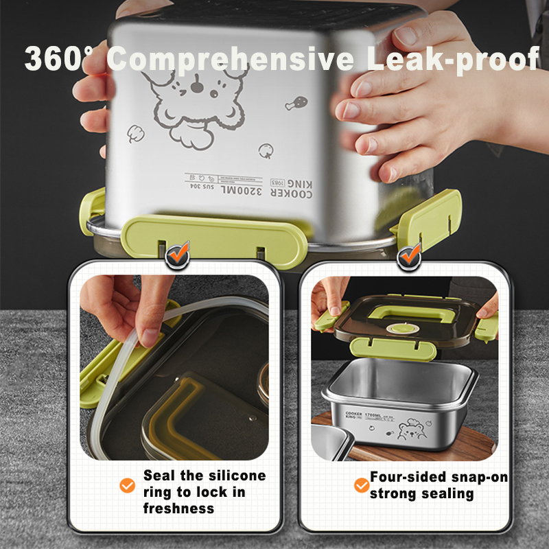 COOKER KING 420Ml-6200Ml Wadah - Food Storage Safe ulasan dan harga