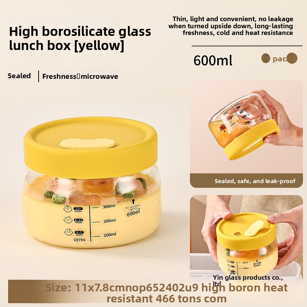 Glass Food Storage Container A - Food Storage Safe ulasan dan harga