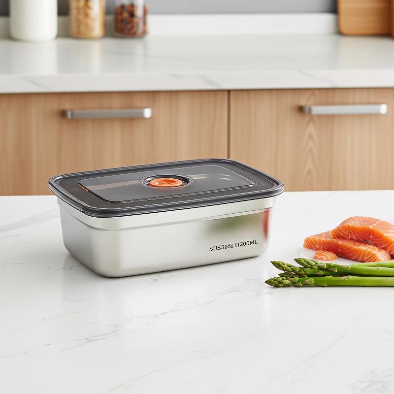 Kotak Makan Tahan Karat Berseg - Food Storage Safe ulasan dan harga