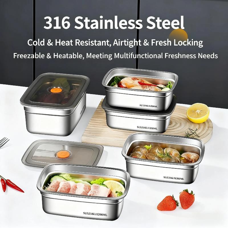 Kotak Makan Tahan Karat Berseg - Food Storage Safe ulasan dan harga