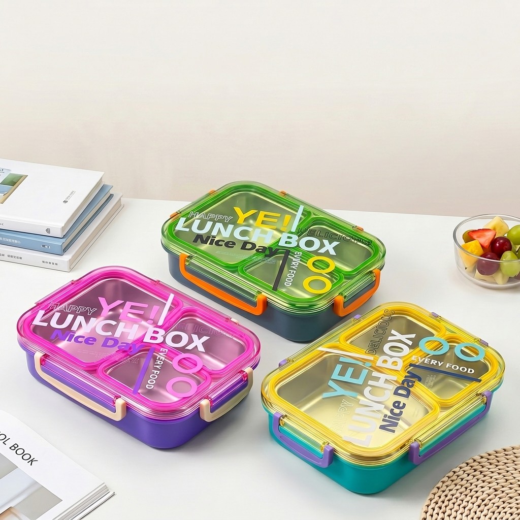 Kotak Makan Bento Stainless St - Food Storage Prep Containers ulasan dan harga