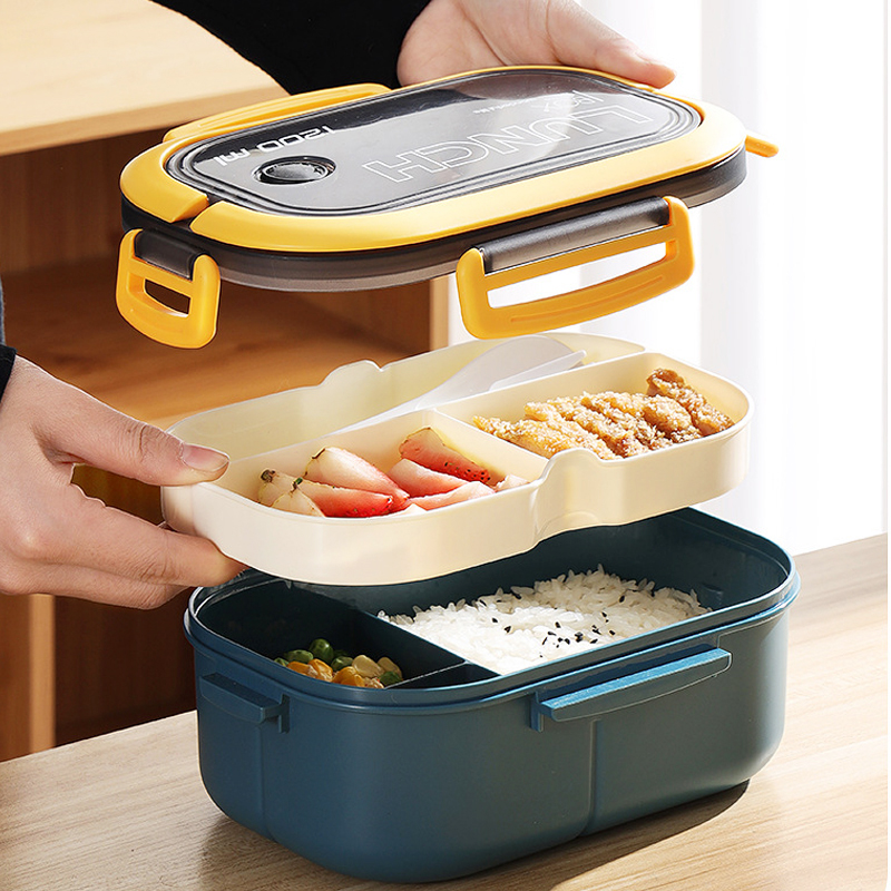 Kotak makan siang lapisan gand - Food Storage Tupperware ulasan dan harga