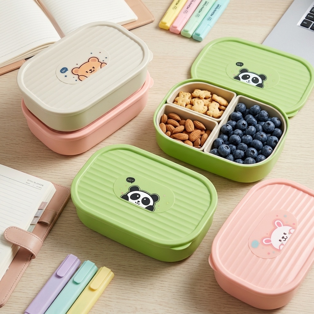 Kotak Makan Plastik Lucu Berse - Food Storage Safe ulasan dan harga