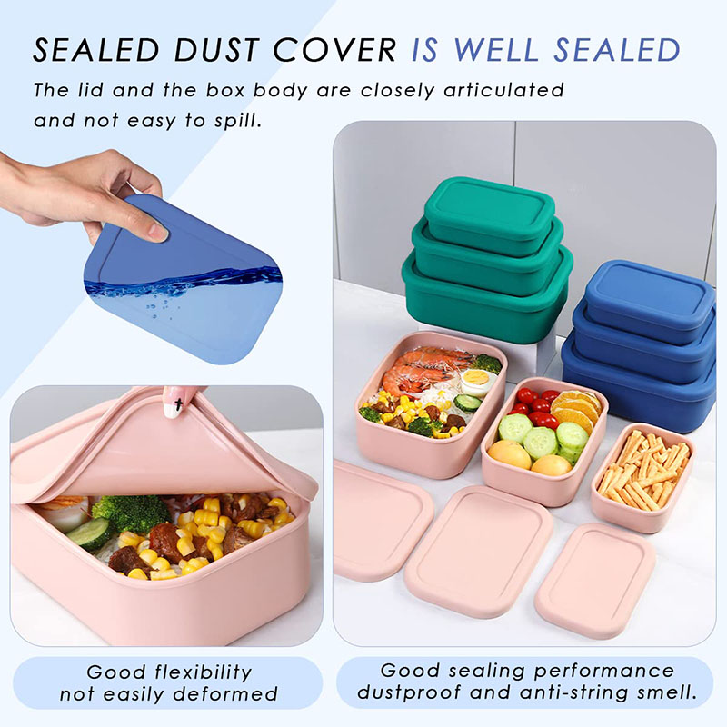 Kotak makan Bento anti bocor,  - Food Storage Prep Containers ulasan dan harga