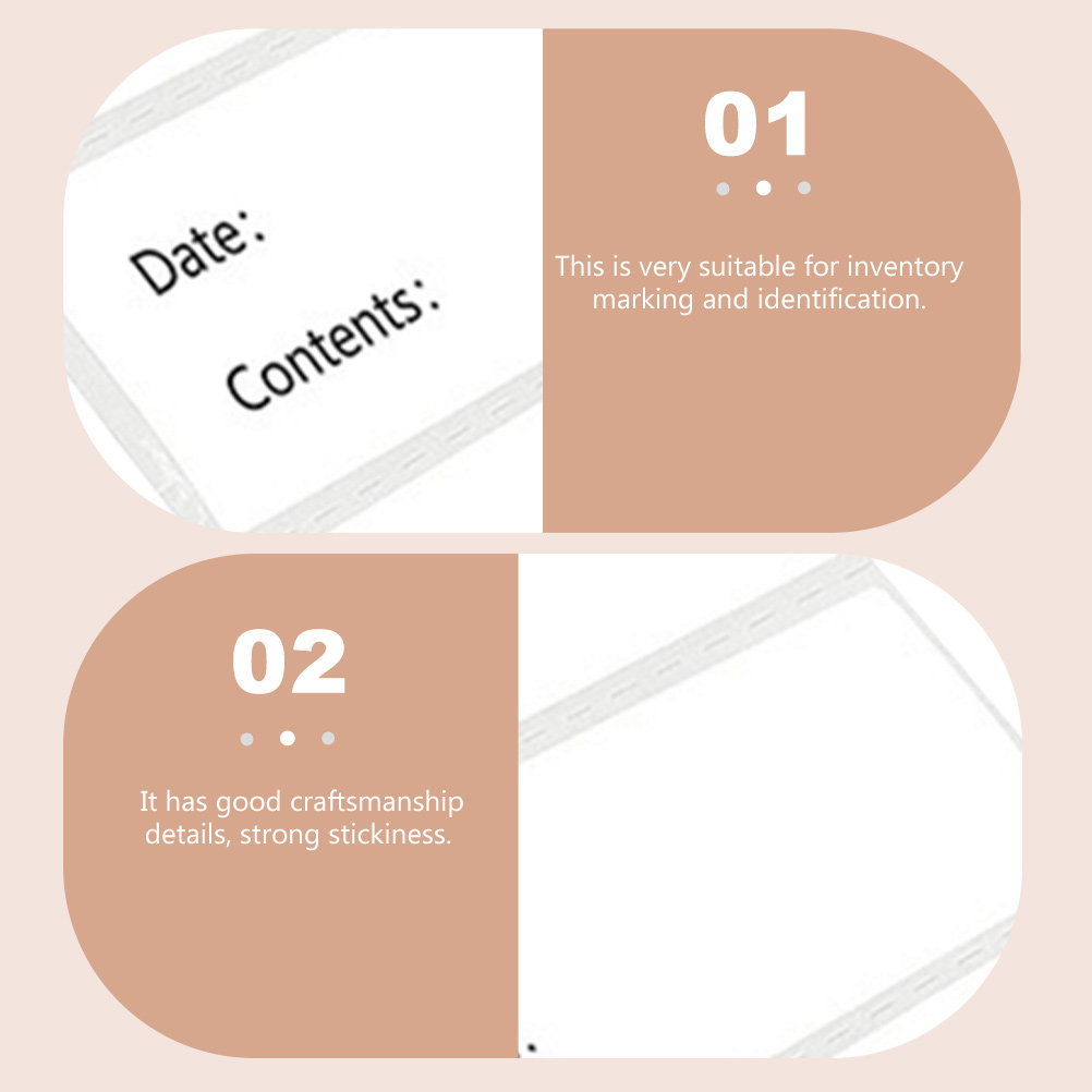 1 Rol Stiker Label Makanan Pro - Food Storage Freezer ulasan dan harga
